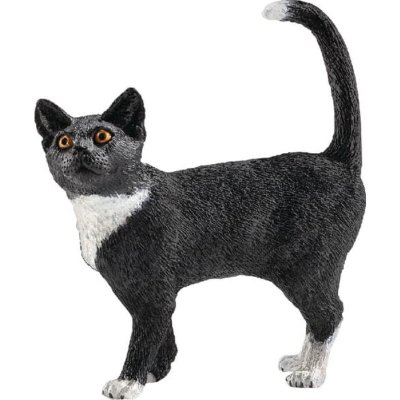 SCHLEICH  Farm World Cat (standing) Figure 13770 Black
