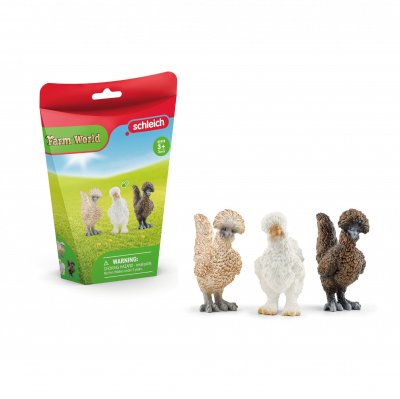 SCHLEICH  Farm World Chicken Friends Animal Figures Dor&eacute;