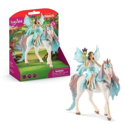 SCHLEICH  - f&eacute;e eyela avec licorne de princesse - 70569 SCH370569