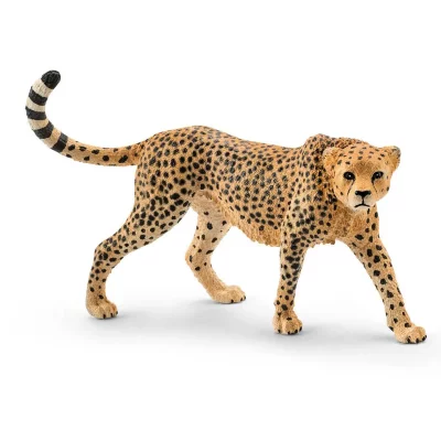 SCHLEICH  Figurine 14746 - Animal de la savane - Gu&eacute;pard femelle