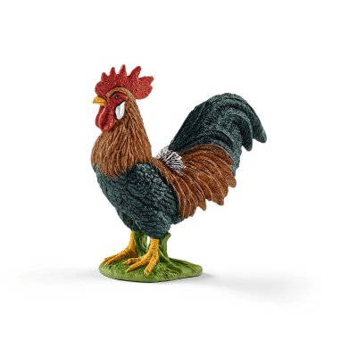 SCHLEICH - Figurine Coq Farm World, 13825, Multicolore