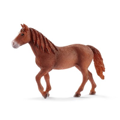 SCHLEICH - Figurine Jument Morgan Farm World, 13870, Multicolore