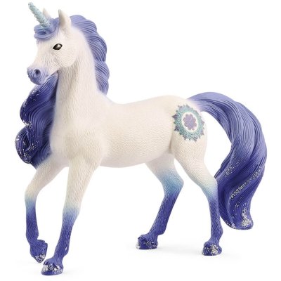 SCHLEICH - Figurine Licorne Mandala, &eacute;talon bayala, 70715, Multicolore