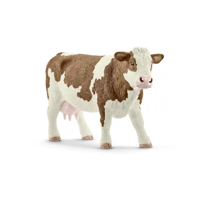 SCHLEICH  Figurine vache Simmental 13801