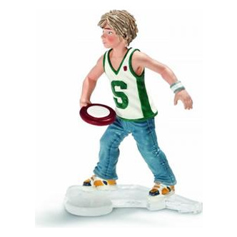 SCHLEICH  Gar&ccedil;on avec Frisbee - 13903 