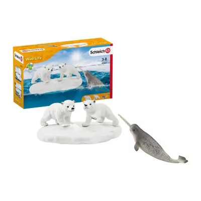 SCHLEICH  - glissade des ours polaires SCH4059433277714