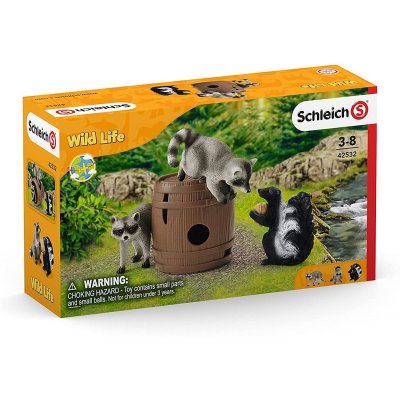 SCHLEICH  - Jeux rigolos avec la noix - 42532 - Gamme Wild Life