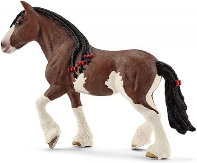 SCHLEICH  - Jument Clydesdale
