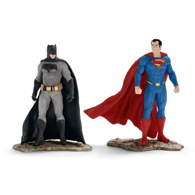 SCHLEICH  justice league scenery pack batman v superman 