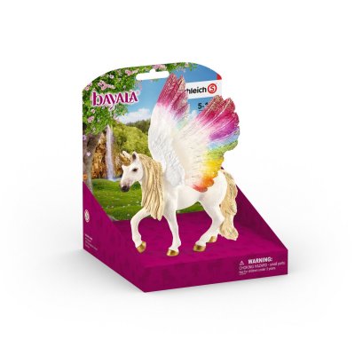 SCHLEICH  - Licorne ail&eacute;e arc-en-ciel