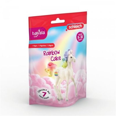 SCHLEICH  - Licorne Rainbow Cake - 70742 - Gamme bayala&reg;