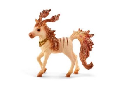SCHLEICH  - Poulain &agrave; rayures de Marween