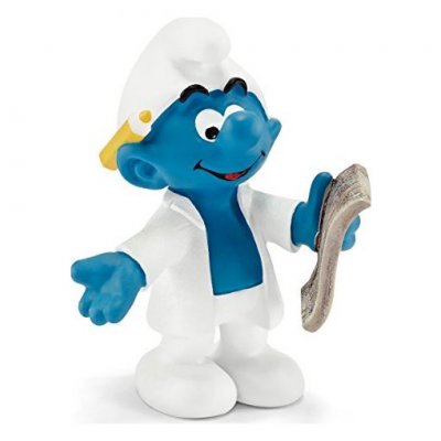 SCHLEICH  Schtrich Chercheur Schtroumpf Figure