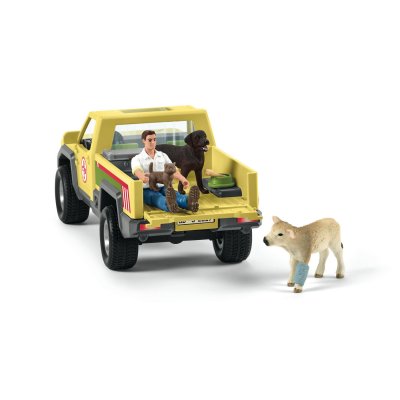 SCHLEICH  Visite du v&eacute;t&eacute;rinaire &agrave; la Ferme