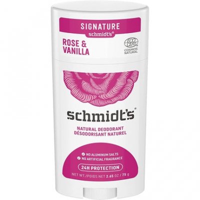 SCHMIDT S Schmidt's D&eacute;odorant Stick Rose + Vanille, 75g