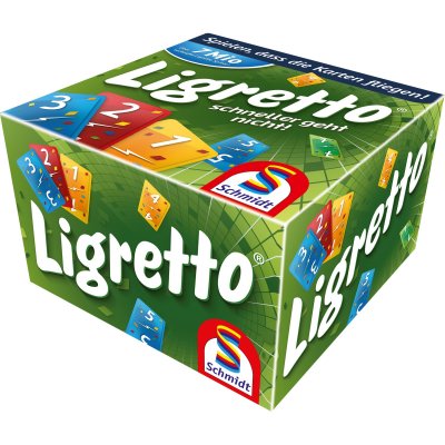 SCHMIDT SPIELE  1201 Jeu de Cartes Ligretto, Vert - Mod&egrave;le al&eacute;atoire