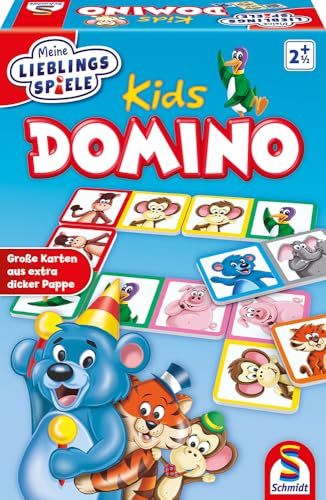 SCHMIDT SPIELE  40539 Domino Kids, Jeux pour Enfants, multiolor&eacute;