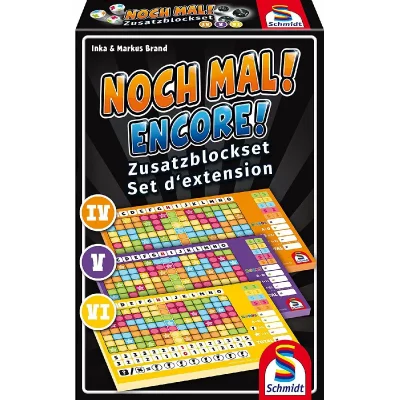 SCHMIDT SPIELE  49345 Lot de 3 Blocs suppl&eacute;mentaires