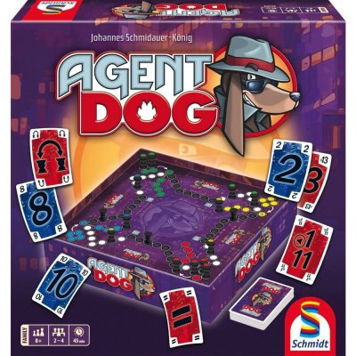 SCHMIDT  Spiele 49454 Agent Dog, Jeu de Tactique et Jeu Familial