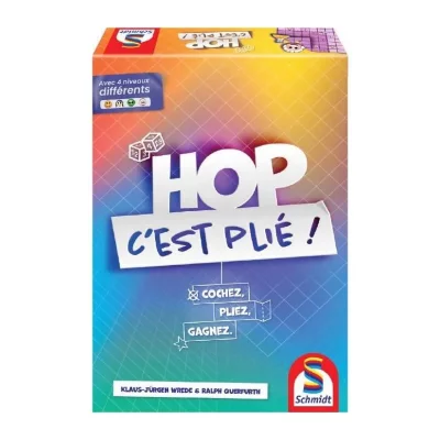 SCHMIDT SPIELE  88400 C'est pli&eacute;!, Roll & Write, Jeu de d&eacute;s