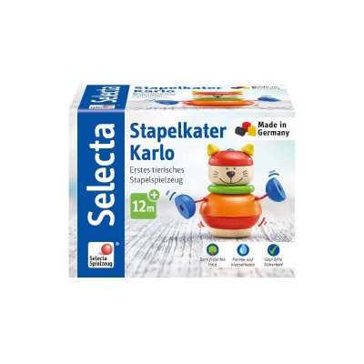 SELECTA SPIELZEUG Schmidt Spiele Chat &Agrave; Empiler Karlo