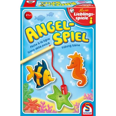 SCHMIDT SPIELE  p&ecirc;che pour Enfants, Mes Jeux pr&eacute;f&eacute;r&eacute;s, 40595, color&eacute;