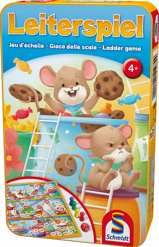 SCHMIDT SPIELE  Voyage Escabeau Jeu, 51284, Multicolore