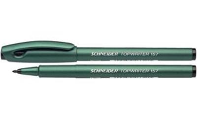 SCHNEIDER  187912&nbsp;fibre stylo topw riter 157, 0,8&nbsp;mm, bleu