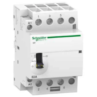 SCHNEIDER ELECTRIC Schneider A9C21843 Protection d'installation iCT 40A 3S 220/240 V 50 Hz MO Blanc