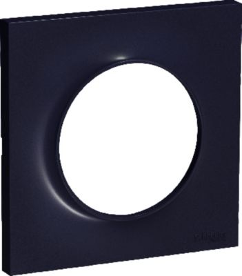 SCHNEIDER ELECTRIC  Plaque de finition 1 poste Odace Styl anthracite