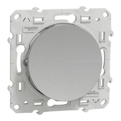 SCHNEIDER ELECTRIC  S530204 Interrupteur ou Va et Vient Odace 230 V Alu