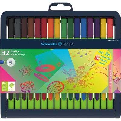 GENERIQUE Schneider Feutre Fineliner Line-Up 0,4 &Eacute;tui Chevalet Box 32