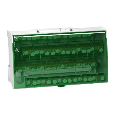 SCHNEIDER ELECTRIC Schneider LGY412560 R&eacute;partiteur t&eacute;trapolaire 125A 4x15 trous