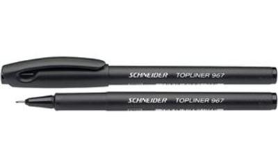 SCHNEIDER  - Lot de 10 - Fineliner TOPLINER 967, turquoise, 0,4mm