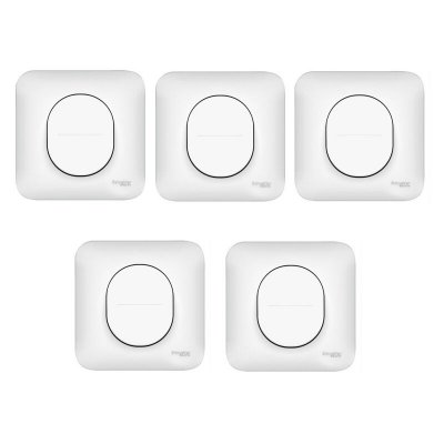 SCHNEIDER ELECTRIC Schneider Lot de 5 va-et-vient ovalis S26S204