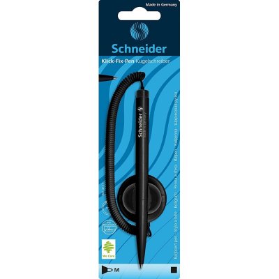 SCHNEIDER  S-4121 Pin de bureau Klick-fix, noir sur blister