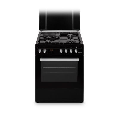 SCHNEIDER  Sccg631-bm - Cuisini&egrave;re Gaz Black Mat