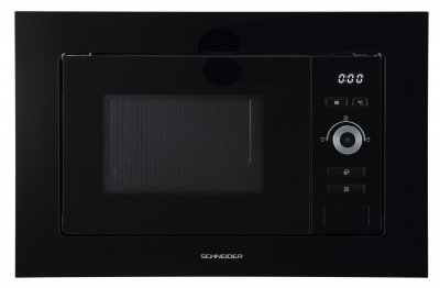 SCHNEIDER  SCMW2038SB - Four Micro-ondes 38 cm encastrable 20L Noir
