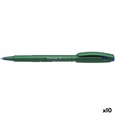 SCHNEIDER  Stylo Fibre Topwriter 147 Pointe 06 Bleu