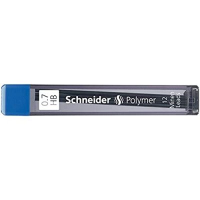 SCHNEIDER  stylos Hi polym&egrave;re fine mine 0,7 mm, HB-noir-lot de 12