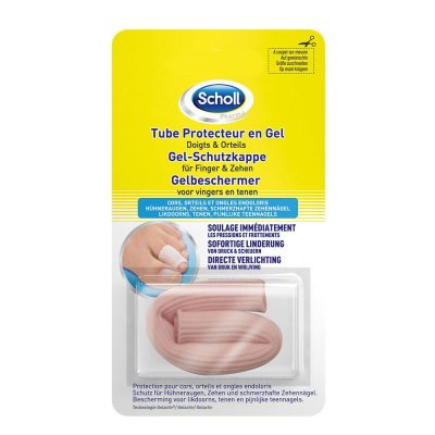 SCHOLL  Tube Protecteur en Gel - Doigts et Orteils, 15cm