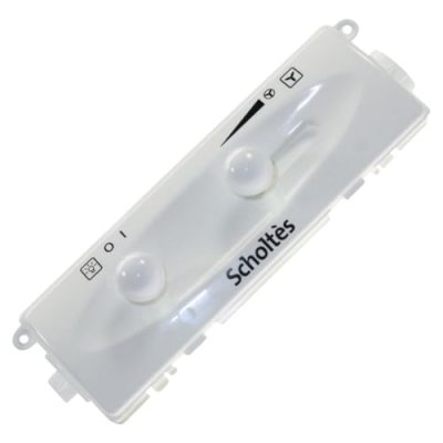 SCHOLTES  - boitier de commande blanc sans module pour hotte 