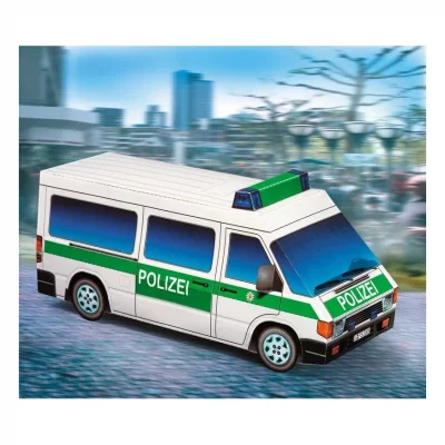 SCHREIBER BOGEN Schreiber-Bogen - Maquette en carton : Camion Police