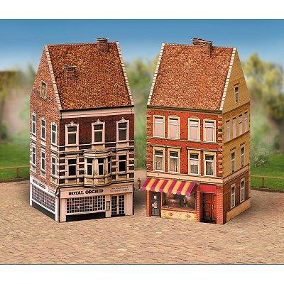 HMV HAMBURGER MODELLBAUBOGEN VERLAG Schreiber-Bogen - Maquette en carton : Vieilles maisons : Coffret 3