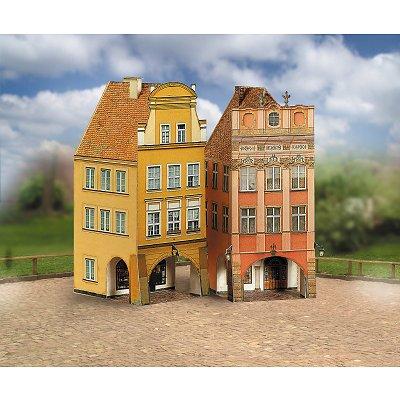 SCHREIBER BOGEN Schreiber-Bogen - Maquette en carton : Vieilles maisons : Coffret 4