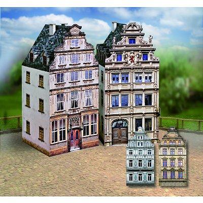 SCHREIBER BOGEN Schreiber-Bogen - Maquette en carton : Vieilles maisons : Coffret 6