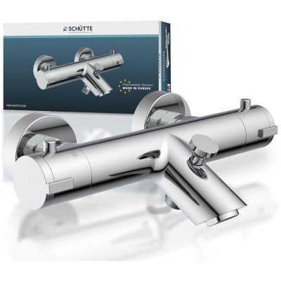 SCHUTTE Sch&uuml;tte - Mitigeur thermostatique london chrom&eacute; - pour baignoire