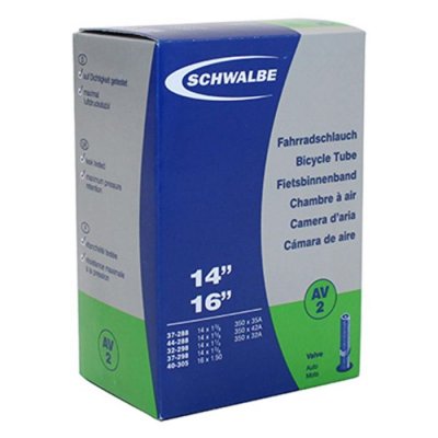 SCHWALBE  350 A/14 X 1 3/8 Schrader Inner Tube Noir 14&acute;&acute; / 1.375-1.50