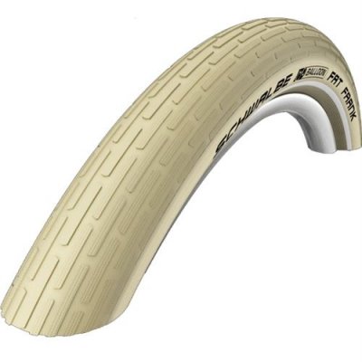 SCHWALBE  bo&icirc;tier Fat Frank26 x 2,35 (60-559) cr&egrave;me