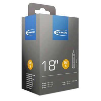 SCHWALBE  Dv 5 Inner Tube Argent&eacute; 18&acute;&acute; / 1.25-1.90